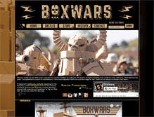 Tablet Screenshot of boxwars.net